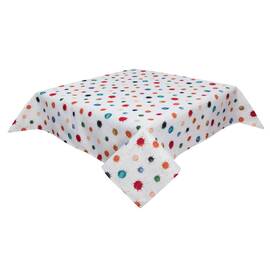 Скатертина гобеленова 137х137 (EDEN850B-137) LiMaSo, Тип: скатерти, Цвет: оранжевый, Форма скатерти: квадратная, Размер: 137x137