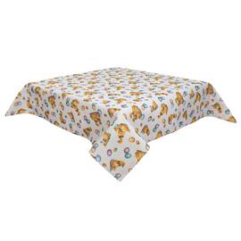 Скатертина гобеленова O140 (LIMA028-140D) LiMaSo, Тип: скатерти, Цвет: желтый, Форма скатерти: круглая, Размер: Ø140