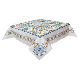 Скатертина гобеленова 137х137 (RUNNER LIMA011-137) LiMaSo, Тип: скатерти, Цвет: желтый, Форма скатерти: квадратная, Размер: 137x137