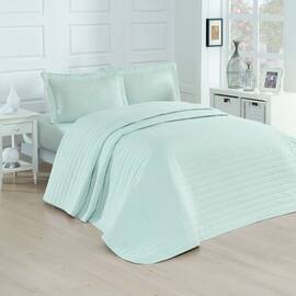 Покрывало стеганное Eponj Home Monart mint ментоловое 220x240 стеганое (svt-2000022221306), Цвет: бирюзовый, Размер: 220x240