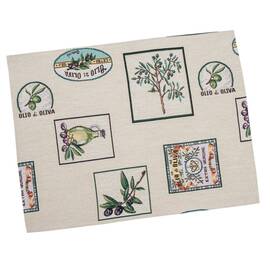 Серветка-підкладка під тарілку гобеленова 34х44 (EDEN057-34) LiMaSo, Тип: сети та підтарільники, Основний колір: зелений, Форма скатертини: прямокутна, Розмір: 34x44