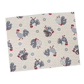 Серветка-підкладка під тарілку гобеленова 34х44 (EDEN465B-34) LiMaSo, Тип: сети та підтарільники, Основний колір: сірий, Форма скатертини: прямокутна, Розмір: 34x44