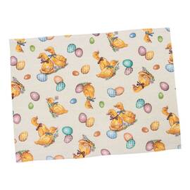 Серветка-підкладка під тарілку гобеленова 34х44 (LIMA028-34) LiMaSo, Тип: сети та підтарільники, Основний колір: жовтий, Форма скатертини: прямокутна, Розмір: 34x44