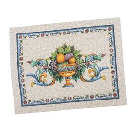 Серветка-підкладка під тарілку гобеленова 37х49 (RUNNER LIMA021-49) LiMaSo, Тип: сети та підтарільники, Основний колір: жовтий, Форма скатертини: прямокутна, Розмір: 37x49