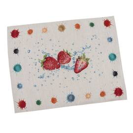 Серветка-підкладка під тарілку гобеленова 37х49 (RUNNER850-49) LiMaSo, Тип: сети та підтарільники, Основний колір: помаранчевий, Форма скатертини: прямокутна, Розмір: 37x49