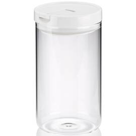 Емкость для хранения сыпучих KELA Arik белая 1,2 л, 10,5х19 см (12106)