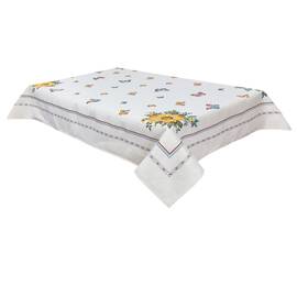 Скатертина гобеленова 137х180 (LIMA013-180) LiMaSo, Тип: скатертини, Основний колір: жовтий, Форма скатертини: прямокутна, Розмір: 137x180