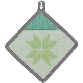 Прихватка KELA Carla Blume зеленый узор 20х20 см (12270)