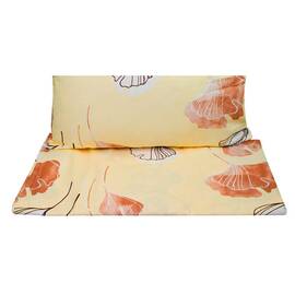 Простирадло бязеве Home Line 150х210 ГІНГО БІЛОБА коричневе (155927), Колір: коричневий, Тип: простирадла, Розмір: 150x210