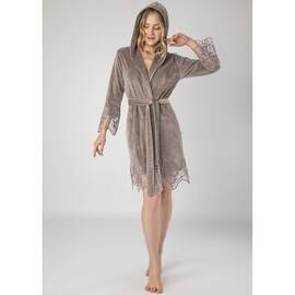 Халат NUSA женский ns 0415 bej (m), Цвет: бежевый, Размер: M