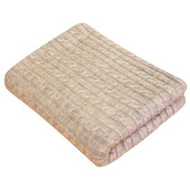 Плед 220х240 SOFT Коси Лате (076) Прованс (013907), Основний колір: бежевий, Розмір: 220x240