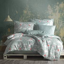 Постельное белье Class сатин 200х220 Regina Green