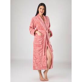 Халат NUSA женский ns 8650 пудра (3xl), Цвет: розовый, Размер: 3XL