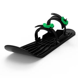 Монолижа Plastkon OneFoot Miniski чорна із зеленим (4110416104)