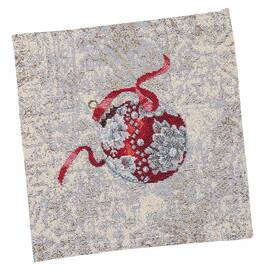 Серветка-підкладка під тарілку 17х18 LiMaSo (RUNNER903-17), Тип: сети та підтарільники, Основний колір: сірий, Форма скатертини: прямокутна, Розмір: 17x18