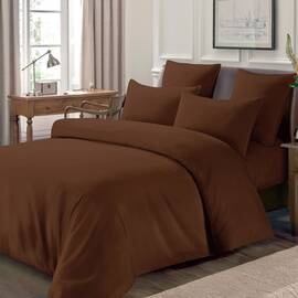 Постільна білизна Love you 200х220 33 коричневий