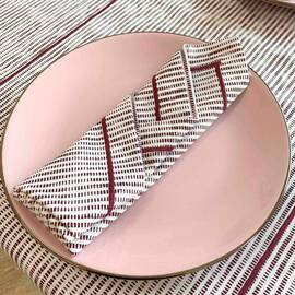 Салфетка 40х40 Avantime Міраж бордо Прованс (017321), Тип: салфетки, Цвет: фуксия, Форма скатерти: квадратная, Размер: 40x40