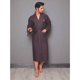Халат NUSA чоловічий ns 12680 a. kahve (4xl), Колір: коричневий, Розмір: 4XL