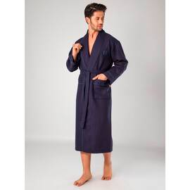 Халат NUSA мужской ns 12680 lacivert (3xl), Цвет: синий, Размер: 3XL