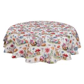 Скатертина гобеленова O180 (EDEN1017-180D) LiMaSo, Тип: скатерти, Цвет: коричневый, Форма скатерти: круглая, Размер: Ø180