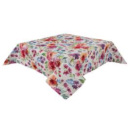 Скатертина гобеленова 137х300 (EDEN403-300) LiMaSo, Тип: скатертини, Основний колір: рожевий, Форма скатертини: прямокутна, Розмір: 137x300