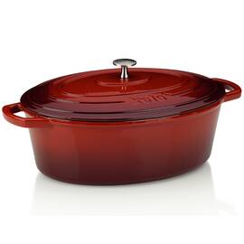 Гусятница чугунная с крышкой KELA Calido, 33 см, 6,5 л (11942)