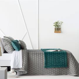 Покривало Naroa gris 270х260 А243 Antilo, Основний колір: сірий, Розмір: 270x270