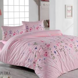 Постільна білизна FLORA PUDRA ранфорс 200х220