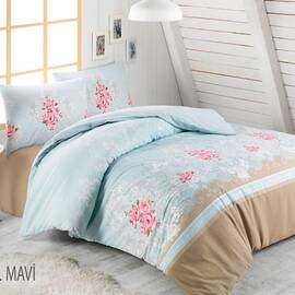 Постельное белье ROYAL MAVI ранфорс 200х220 Handy