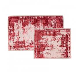 Набор ковриков Sarah Anderson Lery kirmizi красный 50x80+50x40 (svt-2000022279185), Цвет: красный, Размер: 50x80