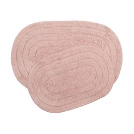 Набор ковриков Shalla Edna gul розовый 40x60+50x80 (svt-2000022281379), Цвет: розовый, Размер: 50x80