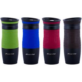 Термокружка 380 мл с TPR-вставкой Kamille (2069A)