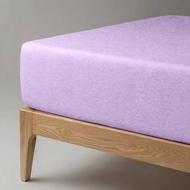 Простирадло махрове на резинці Lilac 140X190 Jersey havlu U-tek (PMLF140190), Колір: фіолетовий, Тип: простирадла на гумці, Розмір: 140x190