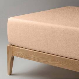 Простынь махровая на резинке Sand 150X200 Jersey havlu U-tek (PMCF150200), Цвет: капучино, Тип: простыни на резинке, Размер: 150x200