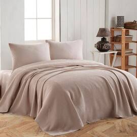 Летний комплект трикотаж 160x240 Pike Bej Modalita (17608)