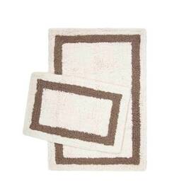 Набор ковриков Irya Liberte beyaz белый 60x90+40x60 (svt-2000022288514), Цвет: белый, Размер: 60x90