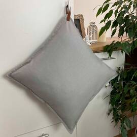 Наволочка декоративна 45х45 Сіра Прованс (021381), Колір: сірий, Тип: наволочки, Розмір: 42x42