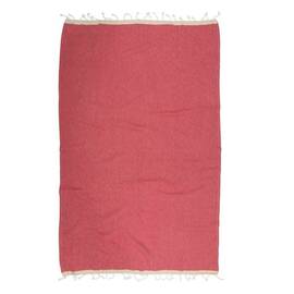 Полотенце Barine Pestemal Basak 95x165 MarsalaBeige марсалабежевое (svt-2000022275514), Цвет: бордовый, Размер: 95x165