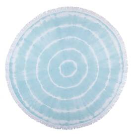 Полотенце Barine Pestemal Swirl Roundie 150x150 Mint (svt-2000022244435), Цвет: зеленый, Размер: 150x150