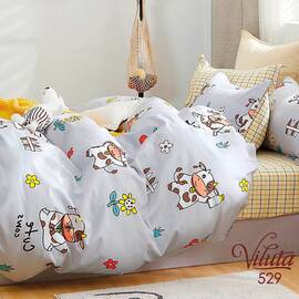 Комплект підлітковий 529 сатин твілл 143х210 (50x70) Вілюта