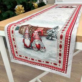 Дорожка Snowfall 35х100 Прованс (023402), Тип: дорожки (раннеры), Цвет: красный, Форма скатерти: прямоугольная, Размер: 35x100