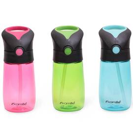 Пляшка дитяча для води 350 мл із пластику Kamille (2300)