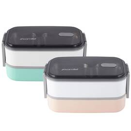 Ланч бокс подвійний 1400 мл Kamille (2134)