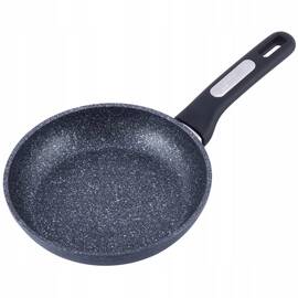 Сковорода О20 см с покрытием чёрный мрамор Kamille (5385MR)