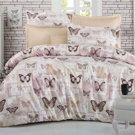 Комплект постільної білизни Mays ранфорс 10809 VC1 двоспальний Євро