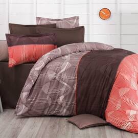 Комплект постільної білизни Mays ранфорс 6237 VO1 двоспальний Євро