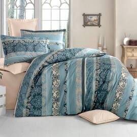 Комплект постільної білизни Mays ранфорс 6411 VC1 двоспальний Євро