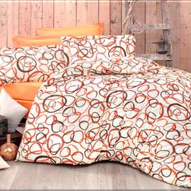 Комплект постельного белья Mays сатин де дюкс 40425 полуторный