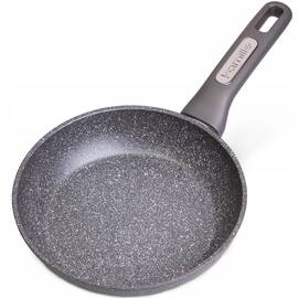 Сковорода О20 см із гранітним покриттям Kamille (4285GR), Колір: сірий, Тип: сковорода, Форма: кругла, Діаметр (см): 20
