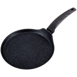 Сковорода для млинців 24 см Kamille (4126), Колір: чорний, Тип: сковорода для млинців, Форма: кругла, Діаметр (см): 24
